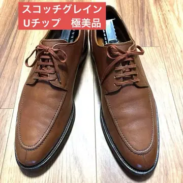 선착순! 스코치 그레인 U팁 남성용 드레스 슈즈 25cm