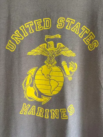 70s 80s USMC 미국 해병대 티셔츠