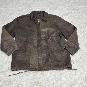 ECHT LEDER 가죽 자켓 브라운 남성용 사이즈 46