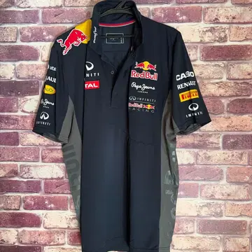 레드불 Red Bull 레이싱 피케 셔츠 (네이비)