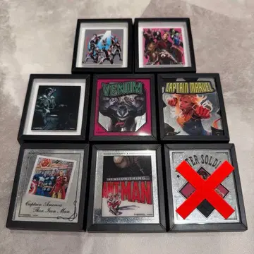 MARVEL 마블 프레임 마그넷 세트
