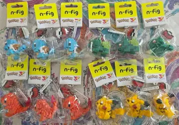 n-fig 포켓몬스터 피카츄, 꼬부기, 파이리 각 3개