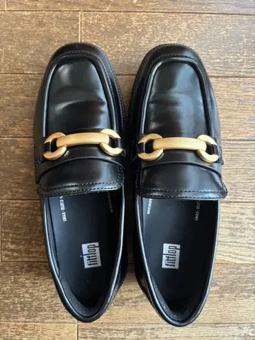 새상품급 FitFlop 로퍼 통굽 블랙 US6.5