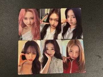 IVE LUCID DREAM 회장 한정판 트레이딩 카드 6장 컴프