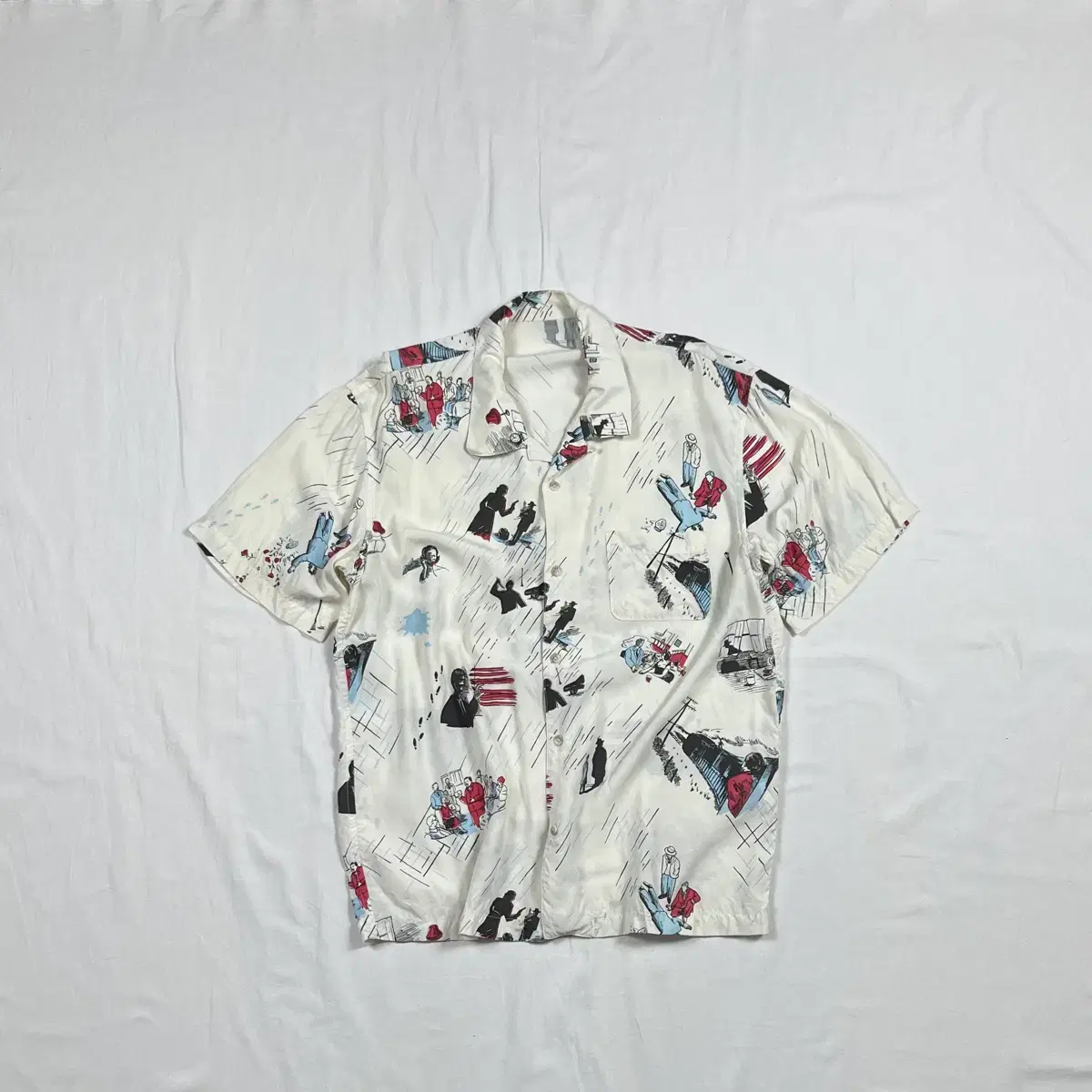 Porter Classic Film Noir Aloha Short Sleeve Shirt | Bunjang Global