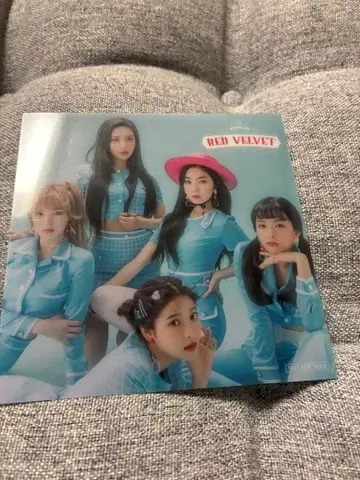 RED VELVET 혜택 카드 새상품