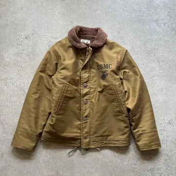 토이즈 맥코이 USMC N-1 덱 자켓 탈론 지퍼 38