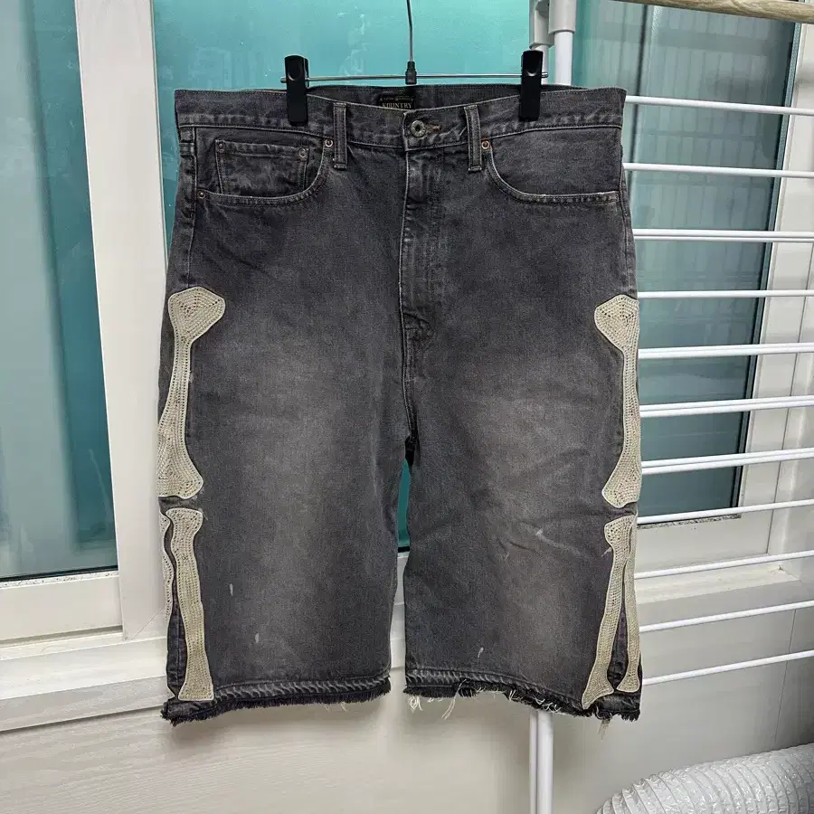New Product] Kapital Bone Shorts Denim Black 36 | Bunjang Global
