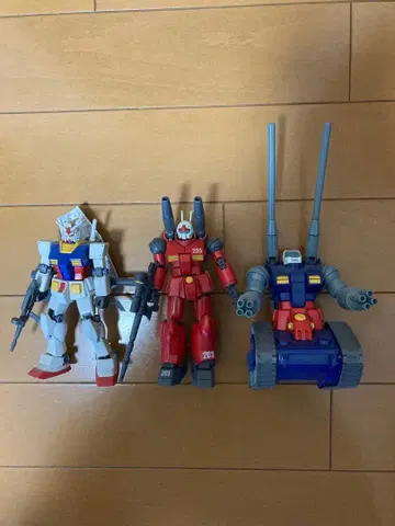 HG 건담 건캐논 건탱크 3체 세트