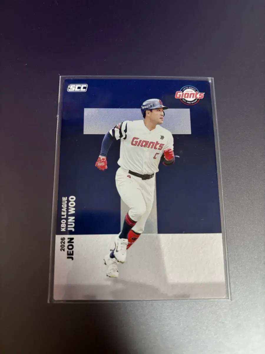 2026 KBO 카드 롯데 전준우 알파벳