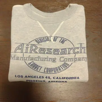 AiResearch 프린트 크루넥 트레이닝복