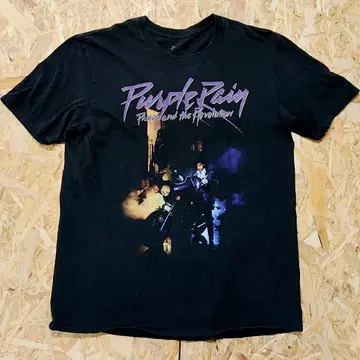 프린스 Prince 퍼플 레인 Purple Rein T셔츠 [777]