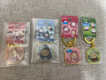 치이카와(먼작귀) 지역 한정 키링 토끼 시즈오카 딸기 장어 벚꽃 새우 차