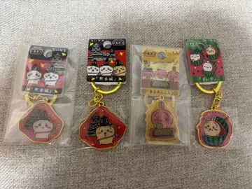 치이카와(먼작귀) 지역 한정 키링 토끼 구마모토성 카라시렌콘 수박