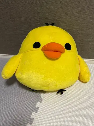 리락쿠마 키이로이토리 봉제 인형 XL 택 포함 큰 사이즈 폭 약 45cm