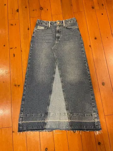 ZARA 데님 타이트 스커트