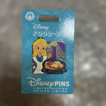 Disney Pins Alice FOOD-D'S 핀 배지