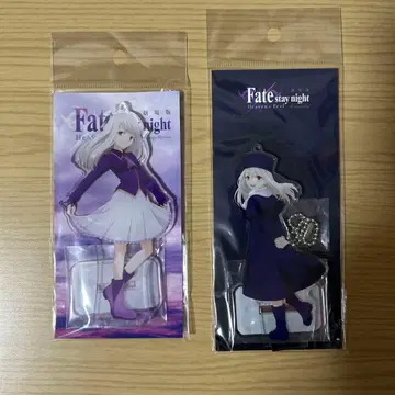 Fate stay night 이리야스필 아크릴 스탠드 한정판 세트