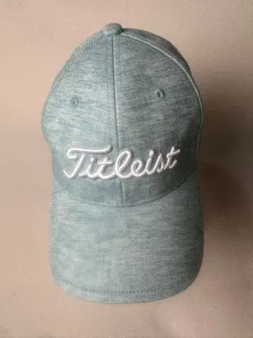 레어 아이템 Titleist 캡 마 혼방 그린