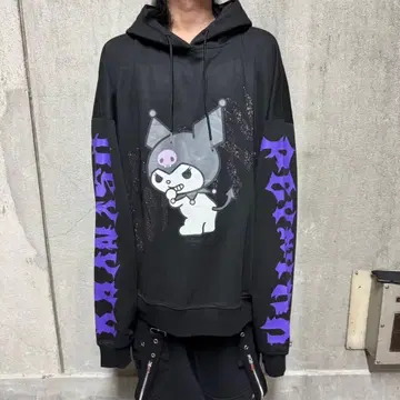 쿠로미 x PSYNYXX 풀오버 후드티 지뢰 서브컬쳐 산리오