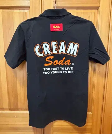 CREAM SODA 피케 셔츠 블랙 S 사이즈
