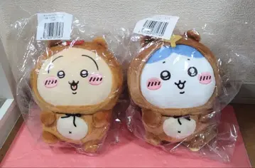 치이카와 (먼작귀) 너구리다몽 복권 B상 봉제 인형 S 하치와레 토끼