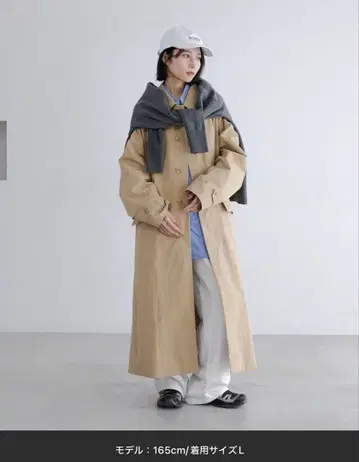 [ LFM(U) ] 스텐칼라 요크 코트 [ UNISEX ]