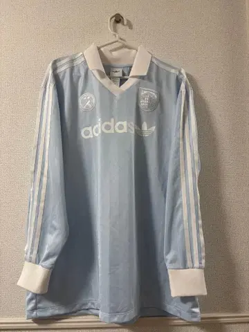 adidas 축구 셔츠 라이트 블루 XL
