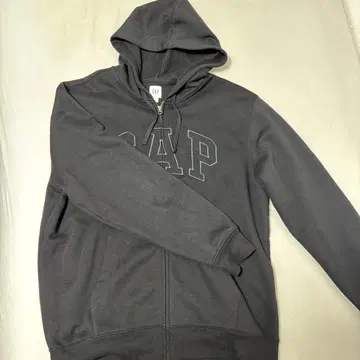 GAP 집업 후드티 블랙 L 사이즈