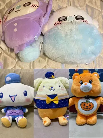 봉제 인형 5점 묶음 판매 산리오 치이카와 (먼작귀)