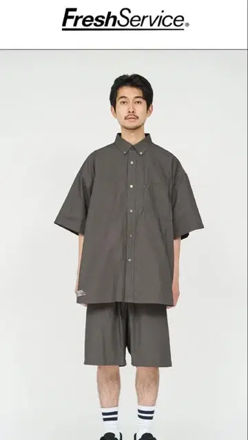 FreshService UTILITY S/S B.D SHIRT 셋업