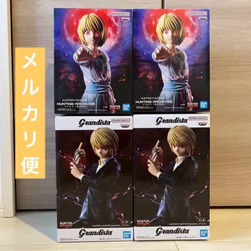 새상품 미개봉 HUNTER x HUNTER 크라피카 피규어 4개 세트