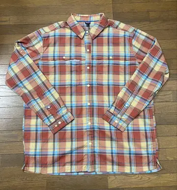 Patagonia 긴팔 체크 셔츠 XXL 사이즈