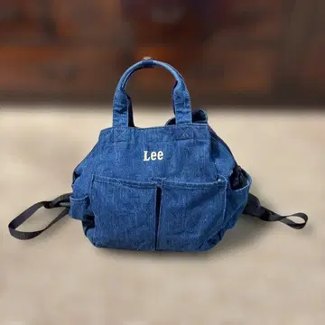 Lee 데님 럭색 백팩 토트백 2way