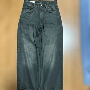 ZARA 사이드 심 데님 팬츠 그레이 EUR36 USA29