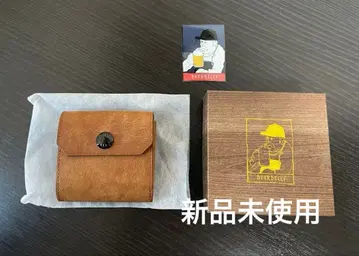 비어베리 해치백 접이식 지갑 코냑 (푸에블로)