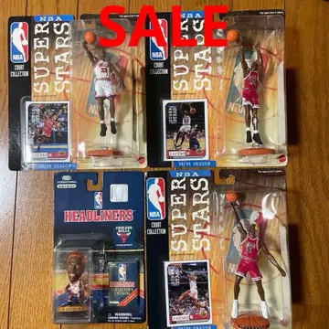 NBA 시카고 불스 조던 로드먼 피규어 4개 미개봉 90s