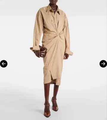 Dries van noten 셔츠 원피스