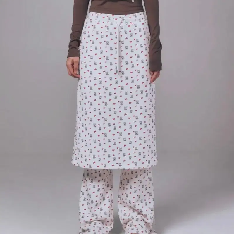 youhee 유희 PETITE PATTERN LAYERED SKIRT