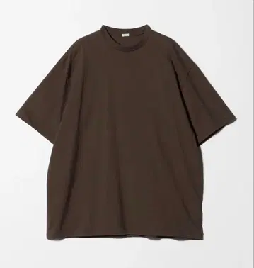 A.PRESSE 아프레쎄 헤비 웨이트 T셔츠 브라운 26ss