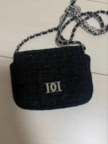 darich LUCKY BAG 라메 트위드 미니 포쉐트