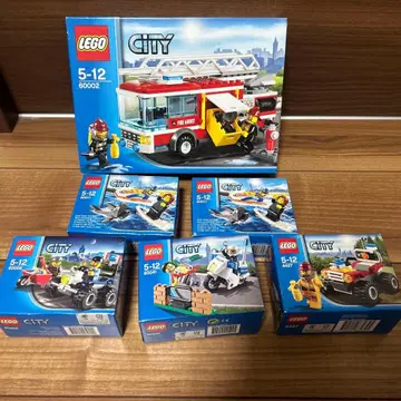 [미개봉 새상품] LEGO City 소방차 세트 60002 등 5점 세트