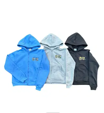 deaile DA Logo Zip Hoodie