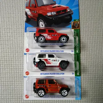핫휠 미쓰비시 파제로 에볼루션 Hot Wheels