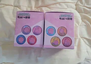 타코피의 원죄 트레이딩 홀로그램 캔뱃지 컴플리트 2BOX