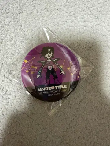 UNDERTALE 언더테일 메타톤 캔뱃지 콘서트