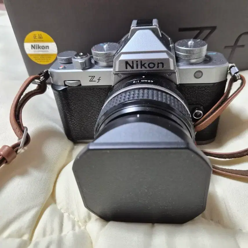 니콘 zf 실버 + 40 mm kit + 구성품