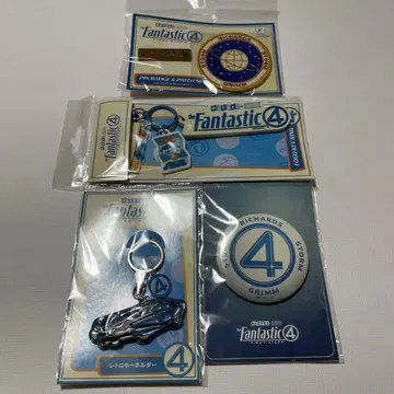 MARVEL Fantastic 4 굿즈 4세트 판타스틱 포