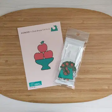 미피 아오모리 x Dick Bruna TABLE 아크릴 스탠드 엽서