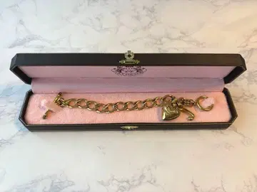 Juicy Couture 골드 체인 팔찌 쥬시 꾸뛰르